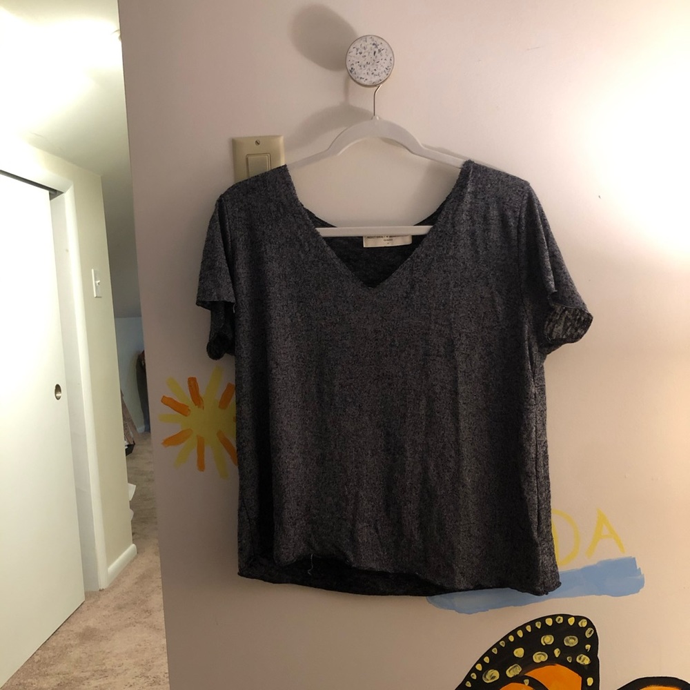 Urban outfitters oversized v-neck tee